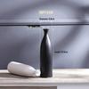 Black & White European Style Ceramic Vase for Minimalist Flower Arrangements