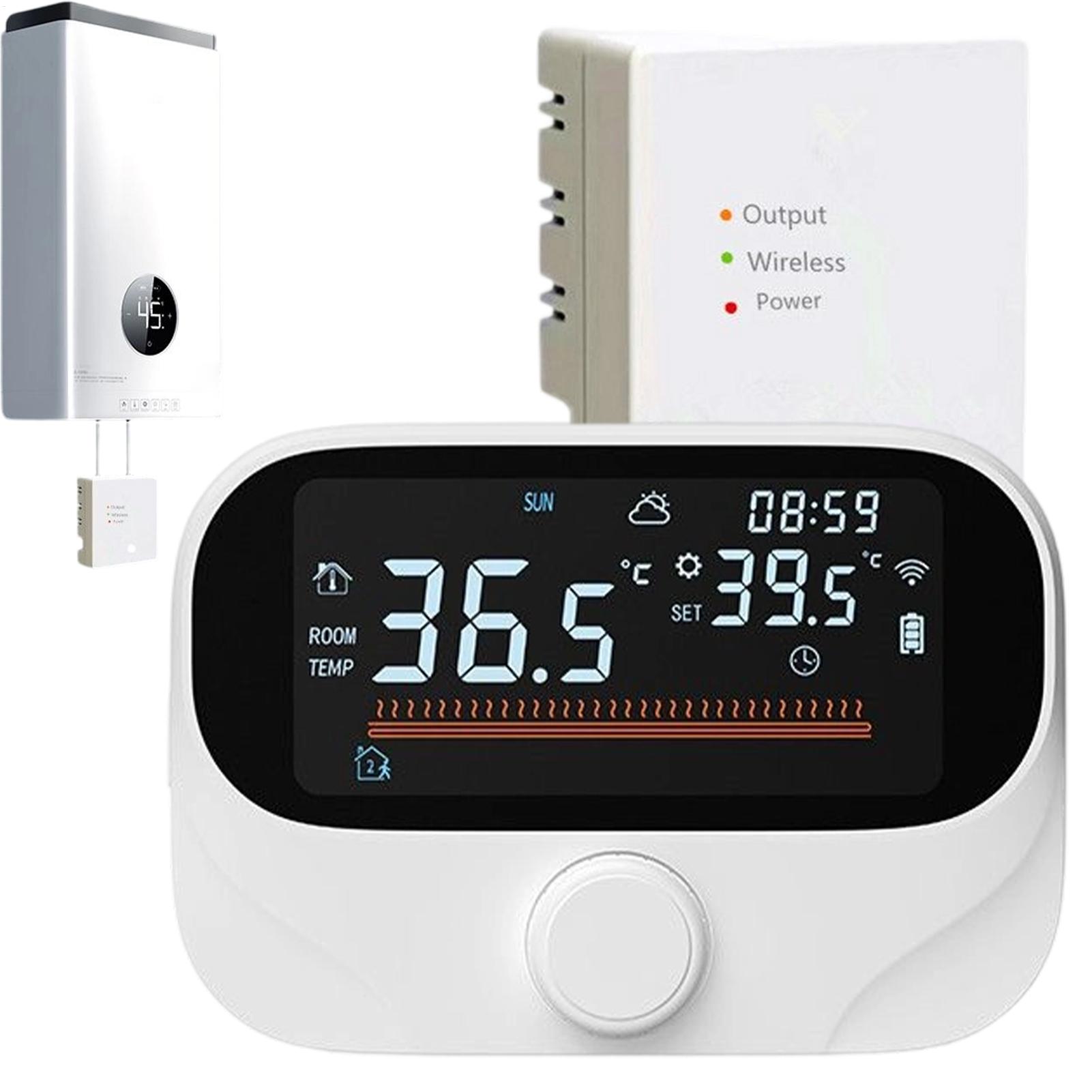 

Smart Home Thermostat Smart Thermostat With APP And Voice Control Heating Temperature Monitor Tool For RV Office Bedroom Home China Mainland