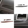 Central Control Dashboard Cover Trim Bezels for 2011+ Chrysler 300 Carbon Fiber