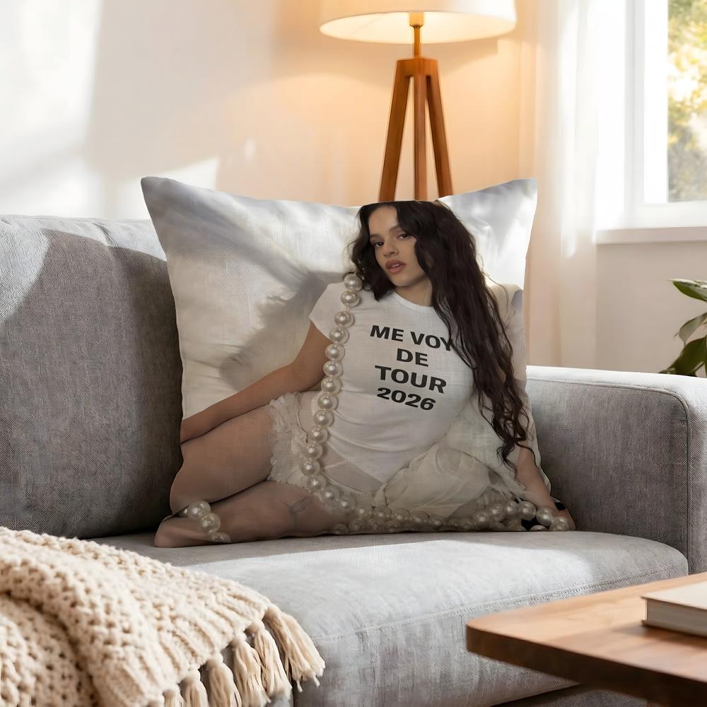 Singer Rosalia Cushion Cover 1Pcs Decorative Covers Soft Cushion Case For Sofa Couch Decor 40X40 45X45 Pillowcases