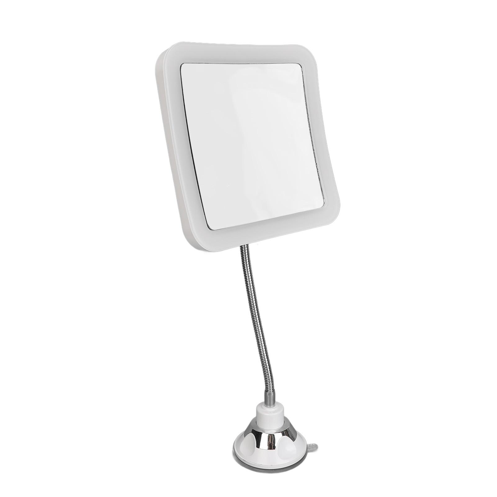 

Увеличительное зеркало для макияжа 2 режима светодиодной подсветки 5-кратное увеличительное косметическое зеркало с трубкой для волос