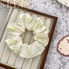 Scrunchie Multi Styles Floral Plaid Soft Fabric Minimalist Versatile Women Hair Tie Hair Accessories