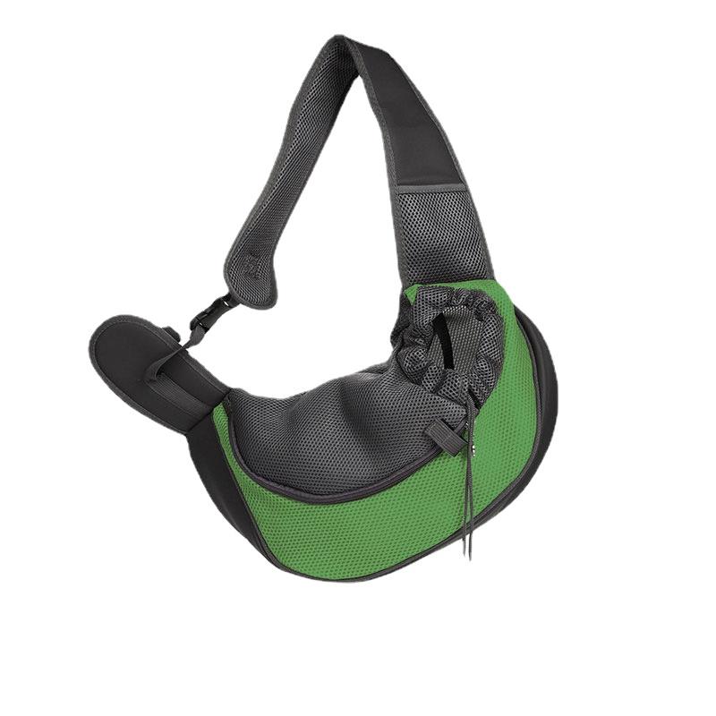 

Переноска-переноска для собак, дышащая сетка, дорожная безопасная сумка-переноска для собак, кошек зелёный