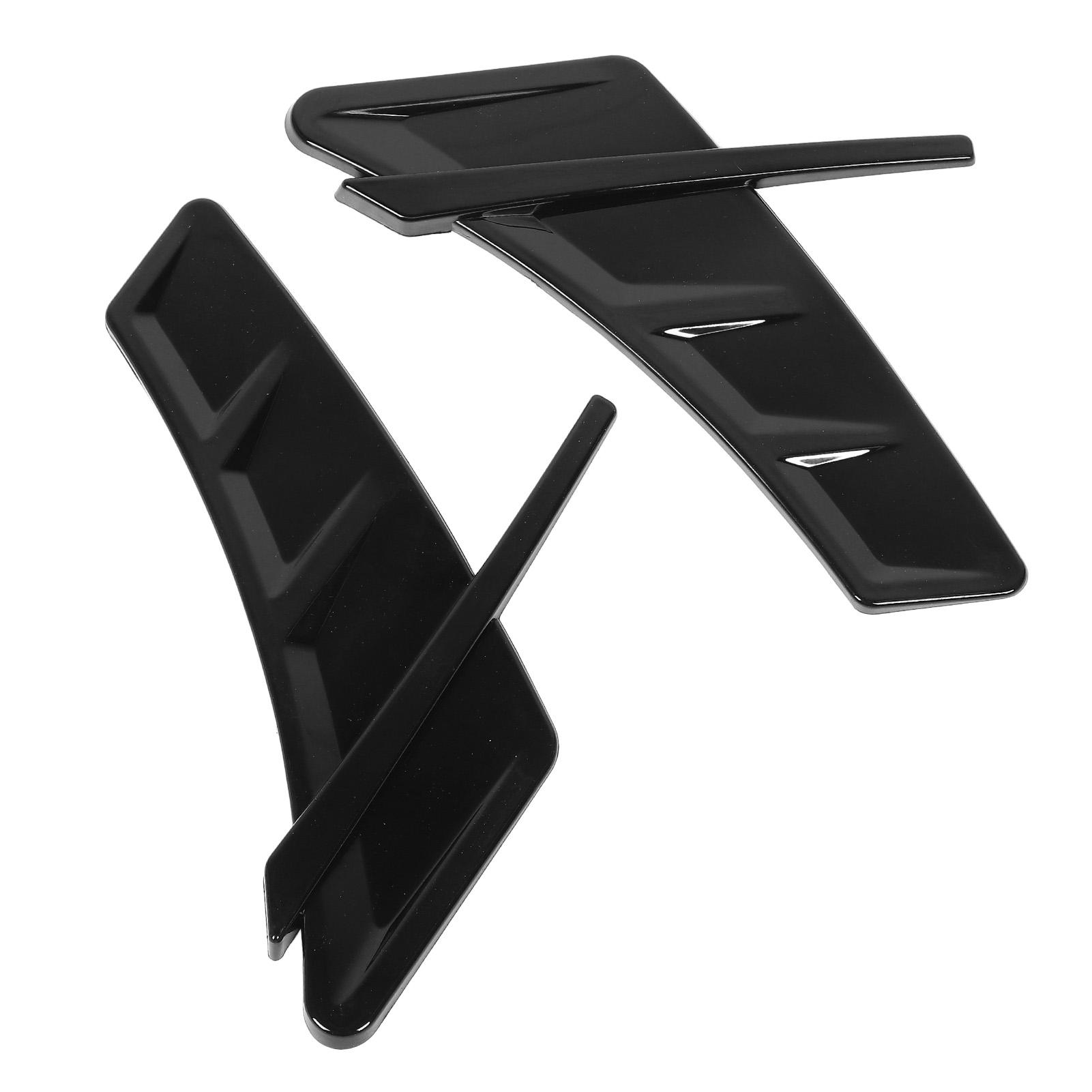 

Пара накладок на вентиляционные отверстия Air Wing Левая и правая боковые габаритные огни Вентиляционная решетка Декоративные наклейки Универсальная посадка