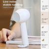 Small Handheld Fan, Portable USB Rechargeable Personal Fan,Battery Operated Mini Electric Cooling Fan,2 Speed Adjustable