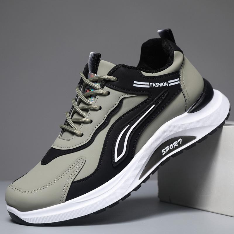 Men's shoes spring new casual sports running shoes men's soft-soled breathable shoes versatile men's shoes