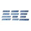 12 stuks Gereedschapskist Lade Labels Magnetische Gereedschap Identificatie Organisatie Labels Duidelijk Leesbaar Classificatie Monteur Beheer