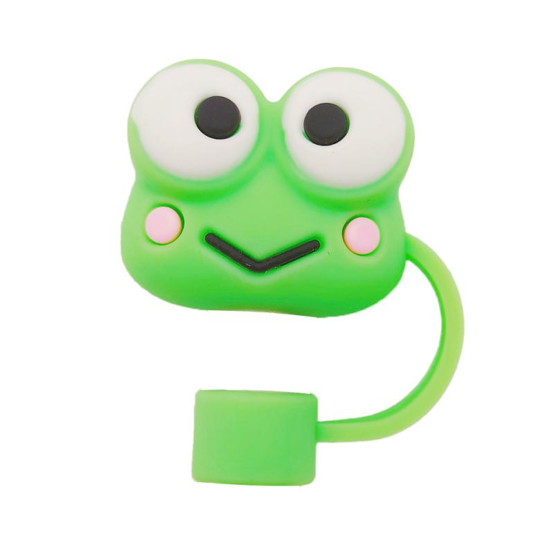 Dustproof Straw Covers Cap Reusable Silicone Straw Toppers Leak Proof Dust Proof Straws Cover Straw Accessories