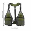 Breathable Fishing Waistcoat Large Storage Capacity Fly Fishing Vest Fishing Vest  Fly Fishing