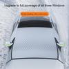 Universal Winter Outdoor Snowproof Windshield Cover Car Snow Shield Anti-Frost Windproof Strap for SUV Sedan
