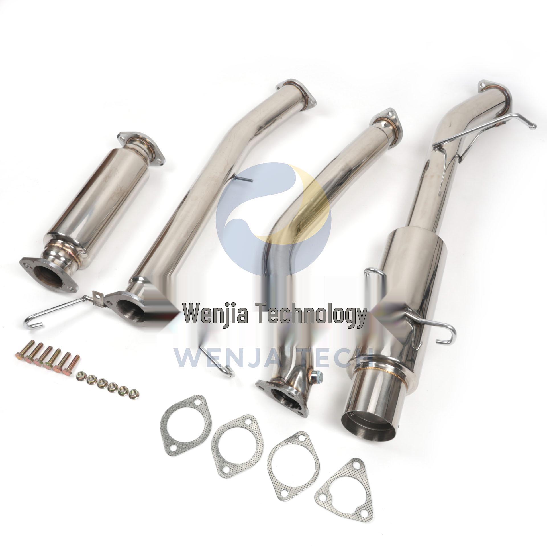 

Stainless Steel Turbo Exhaust System for 1986-92 Mazda RX-7 FC3S Car Exhaust Pipe
