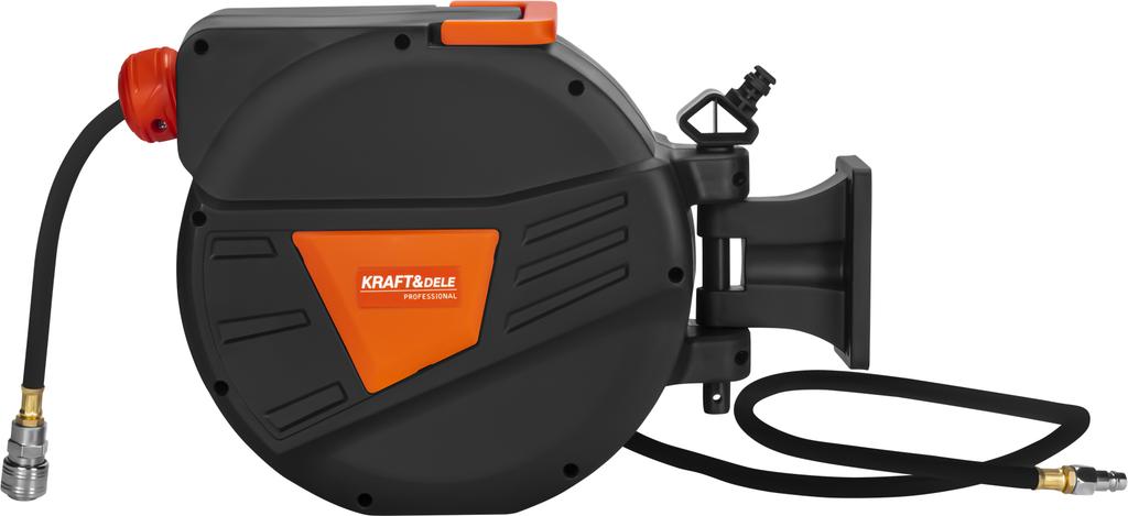 WĄŻ PNEUMATYCZNY ZWIJANY 10M 1/4" KD2157