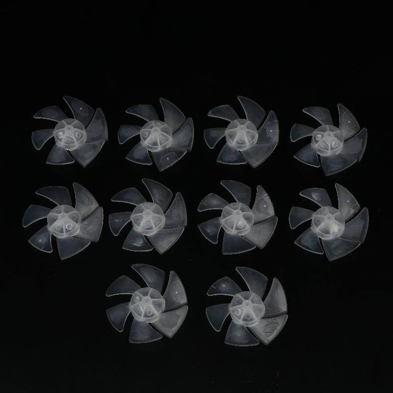 Transparent Mini Fan Blade 6 Blades Plastic Wind Wheel 2/4/10Pcs Replacement Accessories for Handheld Small Fan DIY