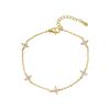 2025 Versatile Four-Leaf Clover Bracelet for Women - Japanese & Korean Style, Niche Design, Light Luxury, High-End Cold Aesthetic