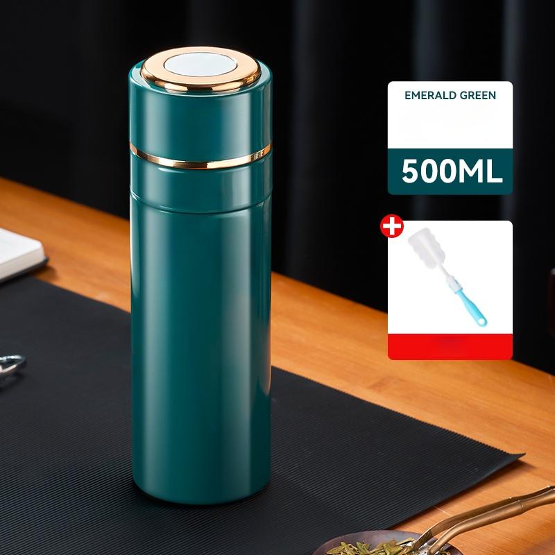 GIANXI Outdoor Camping Portable 304 Stainless Steel one-button Open Cover Cold Vacuum Thermos Bottle Cold Cup