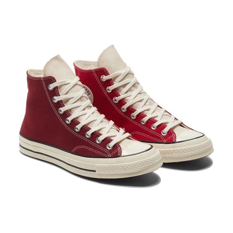 Converse Chuck 70 High 'Tri-Panel' Team Red/Gym Red/Natural Ivory Unisex Sneakers 171123C