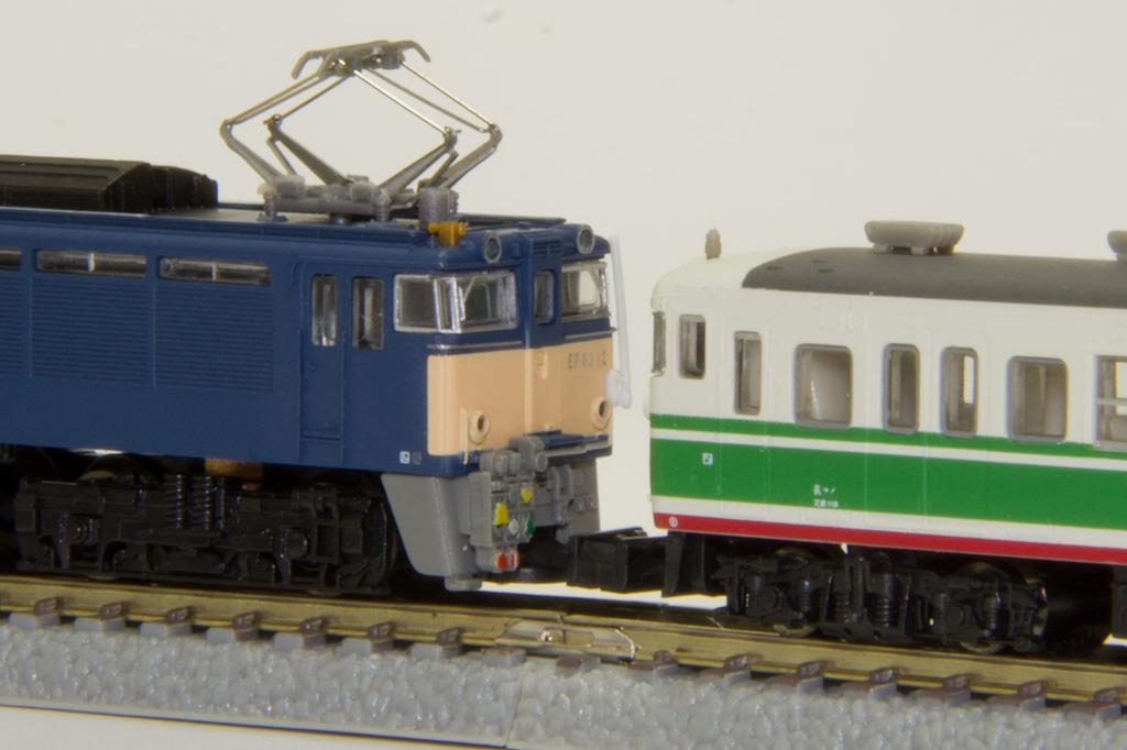 Rokuhan Z Gauge EF63 Type 1st Generation Blue Set Railway Model Electric Locomotive Double-unit T038-1