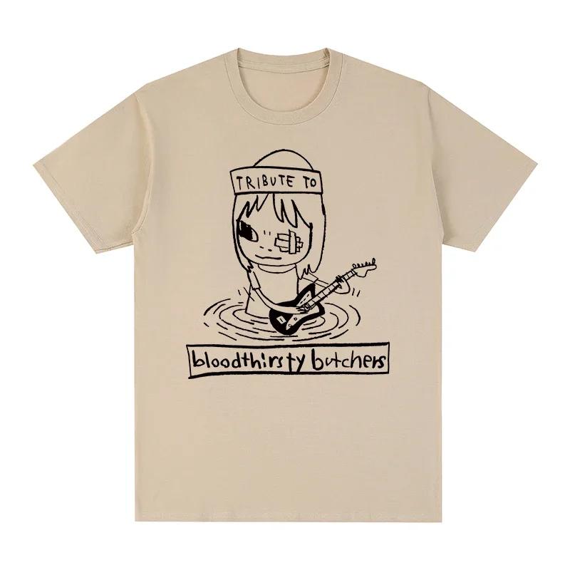 Yoshitomo Nara rock guitar tshirt Cotton Unisex T shirt New TEE TSHIRT Unisexs tops