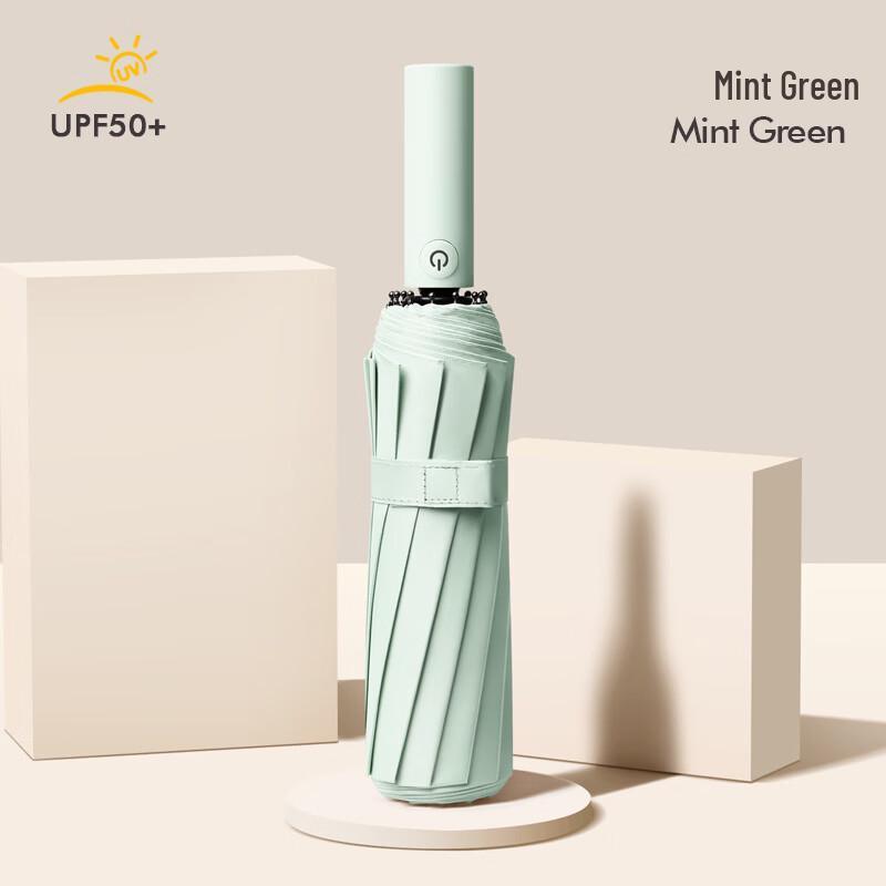 PALONY 12-Rib Windproof UV Protection Umbrella
