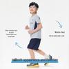 EBAER Kids' Summer Sport Short-Sleeve Two-Piece Set