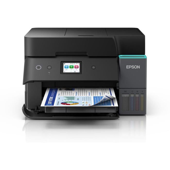 Imprimante - Epson - ET-4950 - Wi-Fi - Écran tactile - Multifonction A4