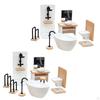 1/12 Dollhouse Bathing Area Set Ornaments and Accessories Collection