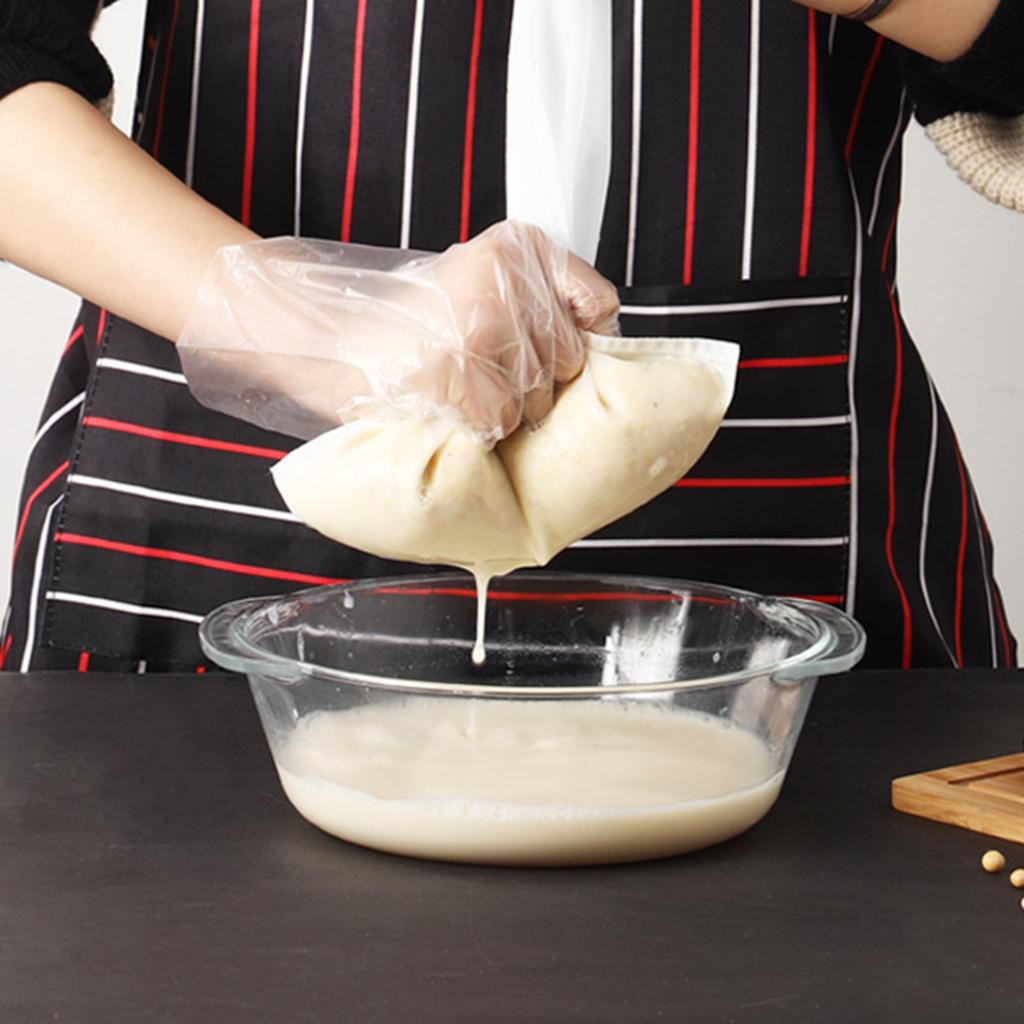 Household ultra-fine nylon filter bag, kitchen slag squeeze bag (density 150 mesh, 45cm opening * 60cm height)