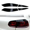 4PCS Rear Tail Light Lamp Eyelid Trim Cover For Golf 6 MK6 2008 2009 2010 2011 2012 2013 Headlights Eyebrow Eyelids Trim