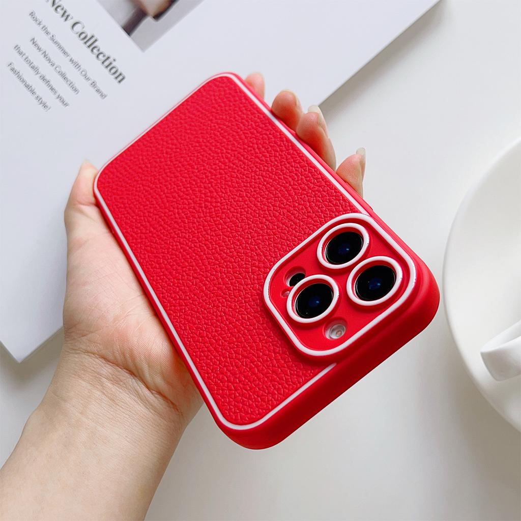 Bo Yang Magsafe Mobile Phone Leather Case for Apple Mobile Phone Protective Case Full Package for Apple 16pm for Huawei 70