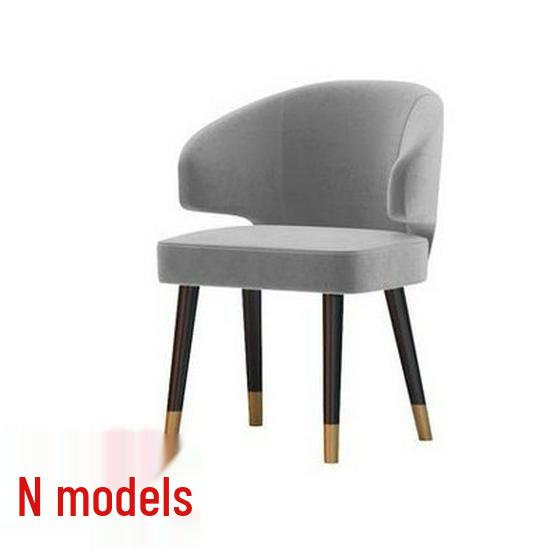 Contemporary Plush Backrest Chair for Home, Office, or Leisure.