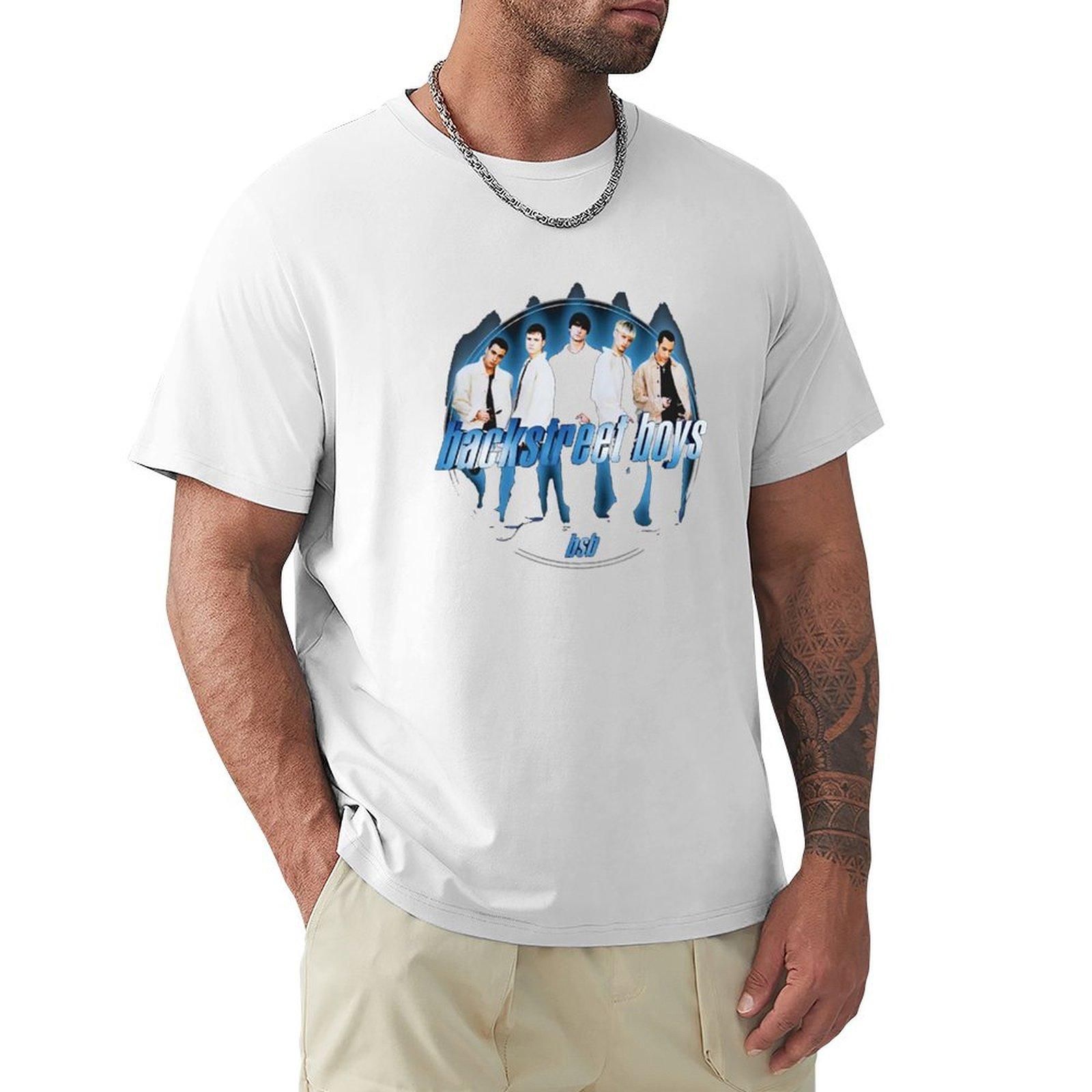 Blue Bsb Tshirt Plus Size Lightweight Top S