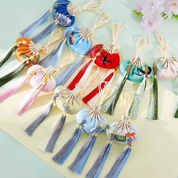 Dragon Boat Festival Sachet Perfume Bag Bag Small Pendant Solar Terms Pouch Accessories Carry Creative Archaistic Tassel Silk Bag Cloth Bag