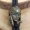 Brass  Lanyard Bead Tribal Female Soldier Brass  Bead Vintage Parachute Cord Beads for Bracelets Pendants Enduring