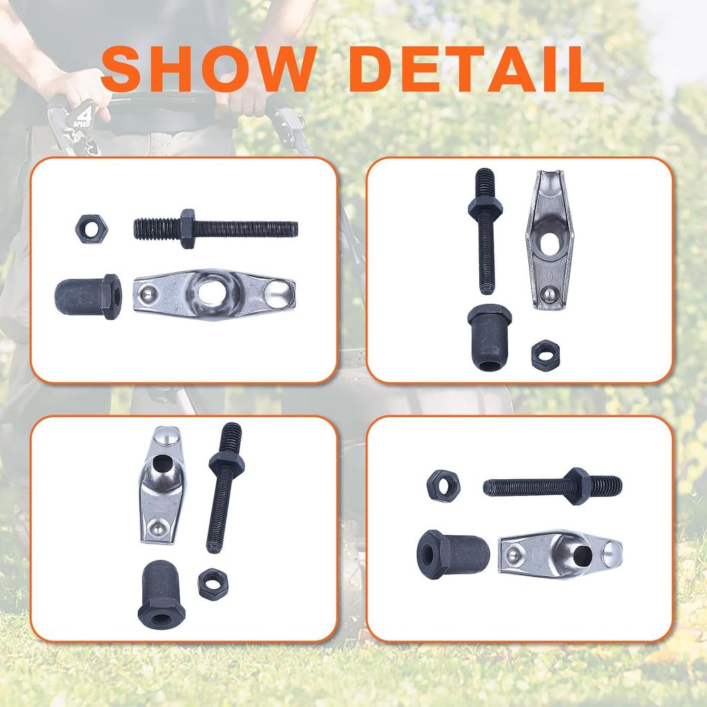 Intake Valve Retainer Lifter Rocker Arm Stem Seal Push Rod For Honda GX160 GX200, Intake Valve, Exhaust Valve, Intake Valve Retainer, Exhaust Valve