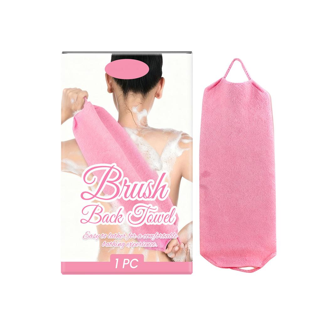 Back Of The Shower Exfoliating Scrub, Exfoliating Scrub, Stretchable Exfoliating Loofah Scrub Towel, Deep Cleansing Massage