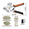 Heavy Duty 10mm Eyelet Pliers Set for Tarpaulins with 300 Eyelets, Tarp Fixing Tool
