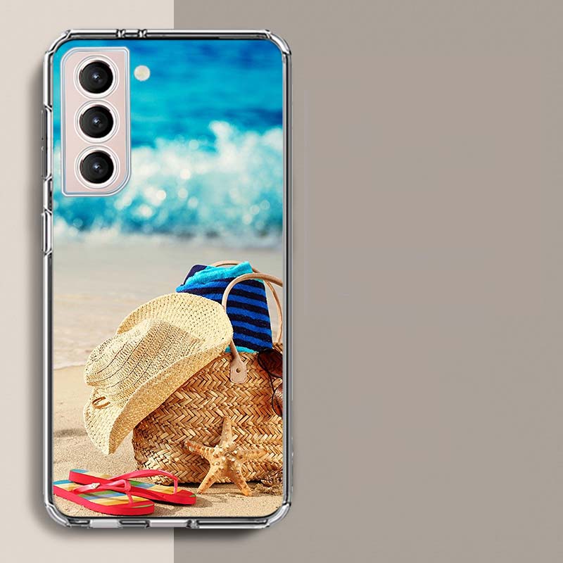Summer Vibe Sea, Beach, Sand Phone Case For Samsung A16 A26 A36 A56 A17 A15 A25 A35 A55 A14 A24 A34 A54 A04S A05S Galaxy Note 20