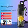LINGCHEN LICHEERS Ritan 304L SS Dual-Drink Sports Bottle