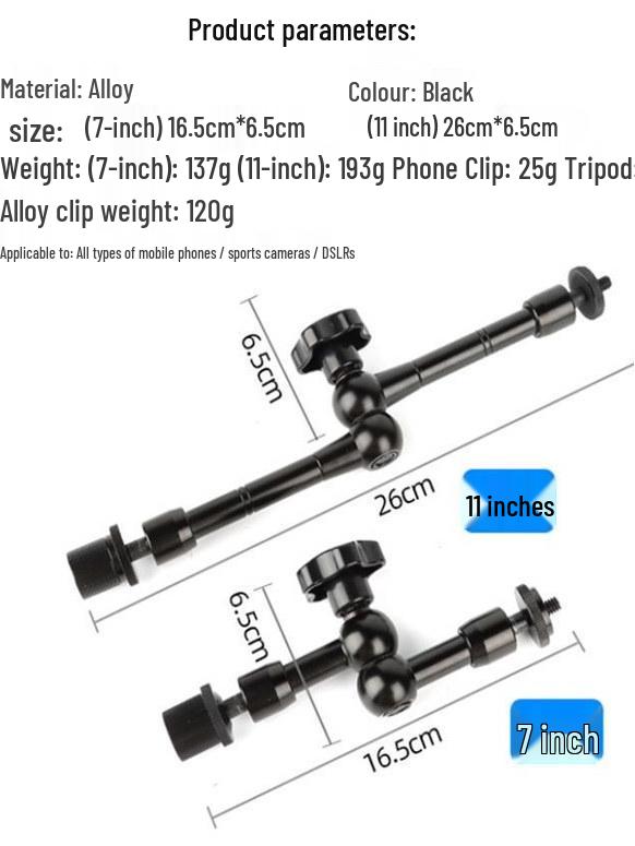 Car Interior Phone Mount for Recording Driving View