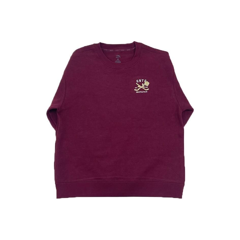 

Anta Удобная Модная Свободная Толстовка Пуловер Женские топы Анкара-Красный 162548704S-3 L