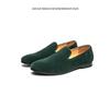 Men's Suede Casual Slip-On Loafers - Trendy Summer Driving Shoes