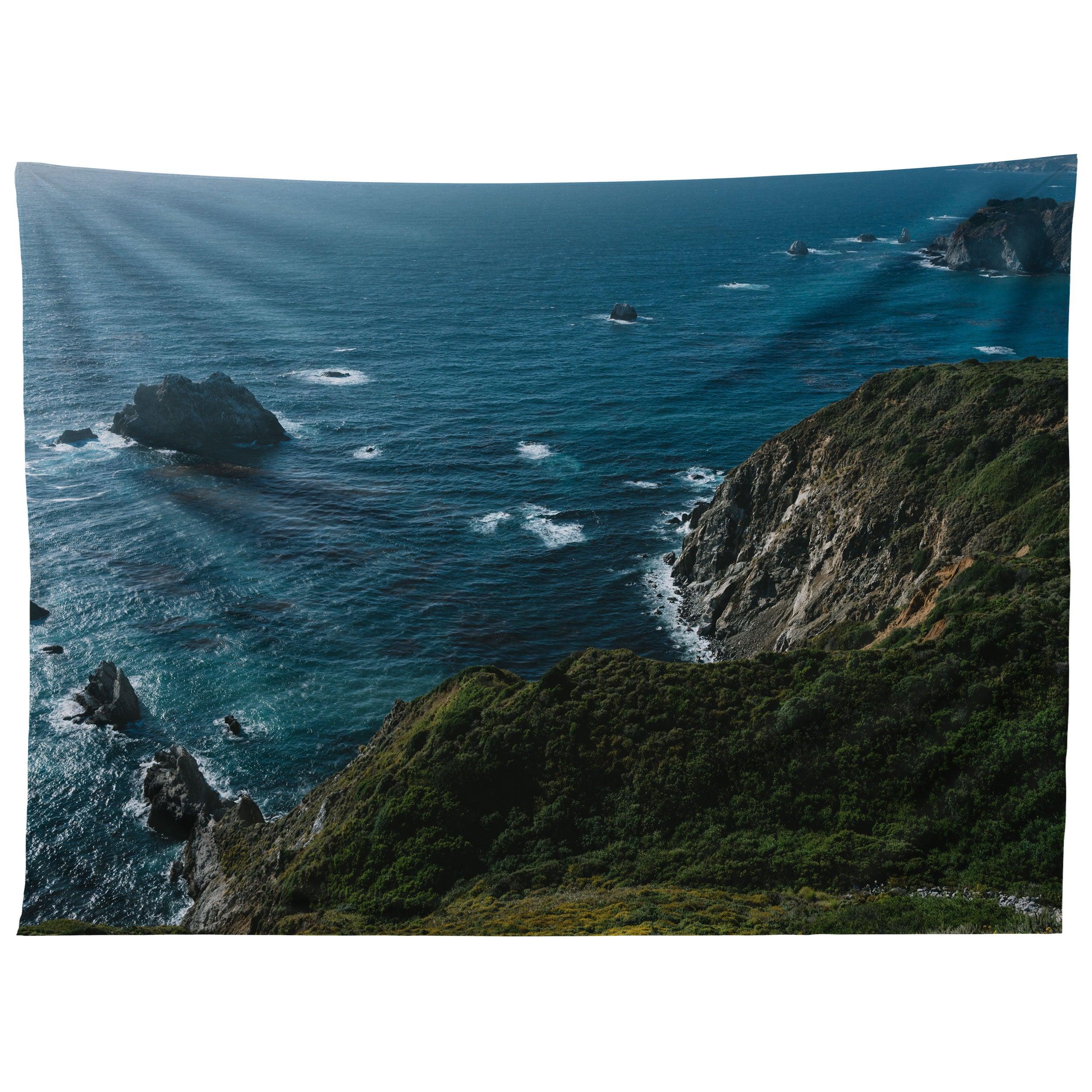 BIG SUR CALIFORNIA X tapestry 75x100