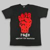 RAGE AGAINST THE MACHINE _ ‘Fist_Star’ Black Cotton Tshirt Size S5XL Unisex T-Shirt