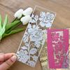Rose Flower Background Frame Metal Cutting Dies Cut Die Mold Decoration Scrapbook Paper Craft Embossing Folder Photo Album Decorative Craft