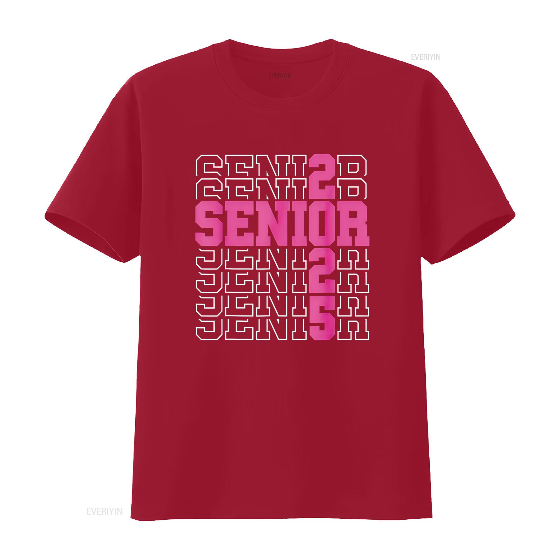

Proud Graduate 2025 Senior Class of T Shirt vintage Washed designer clothes Breathable Casual Slightly Versatile Comfortable S