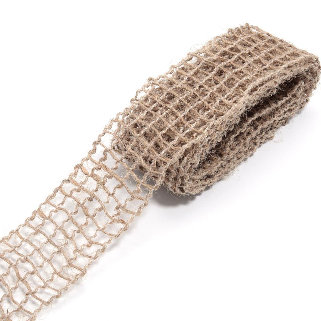 Jute Gewebtes Hanfseil Gurtband Kleidung, Schuhe und Hüte Accessoires, Dekorative Accessoires, Handgemachte DIY Geschenkverpackungsbox Dekoration