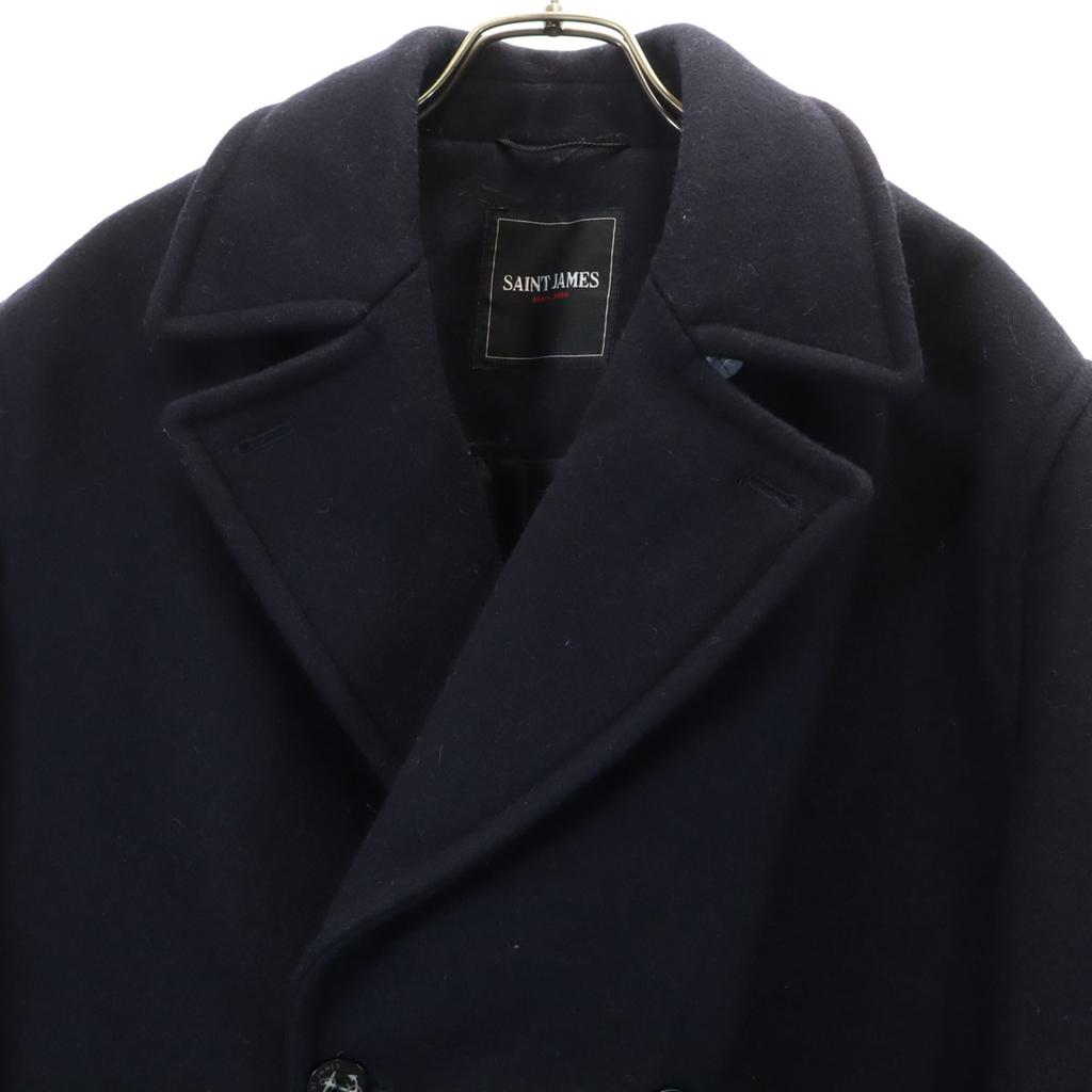 Beauty products SAINT JAMES Melton pea coat S Navy P coat Men's Used