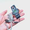 7-in-1 LED Light Survival Whistle with Thermometer & Compass