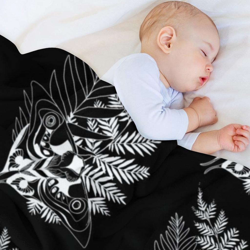 Ellie tattoo Throw Blanket Picnic Flannel Fabric wednesday For Baby Blankets