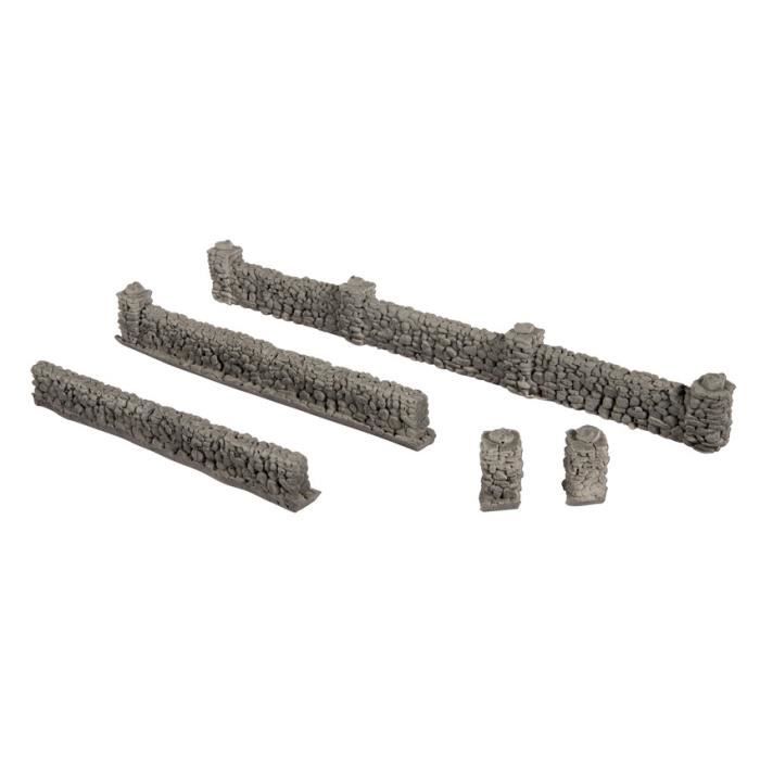 Mur en basalte NOCH 0058281 - Gris - 1 pièce